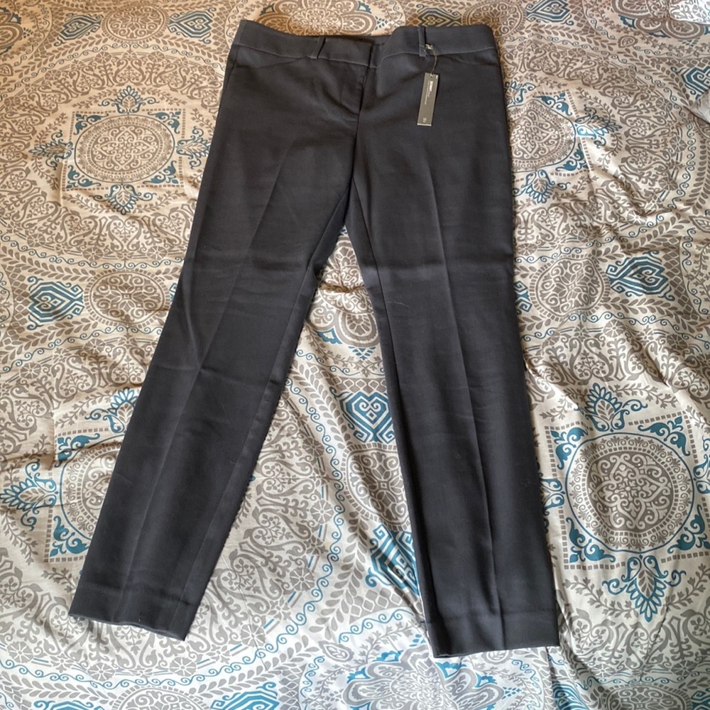 Ann Taylor Loft Skinny Navy pants, Size 12 tall